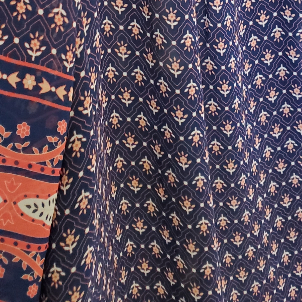 Liz Claiborne Boho Top L - Picture 5 of 8